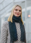 Mucros Skellig Scarf V156 | Irish Merino Wool & Cashmere Scarf