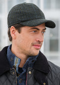 Mucros Wool Baseball Cap | Charcoal Blue