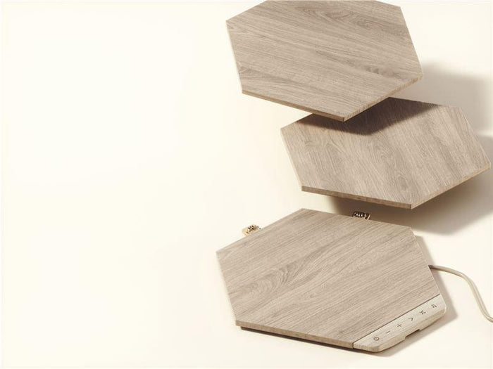 Nanoleaf Elements Hexagons Wood Look Expansion Pack 3 Komada