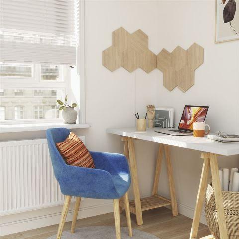 Nanoleaf Elements Hexagons Wood Look Expansion Pack 3 Komada