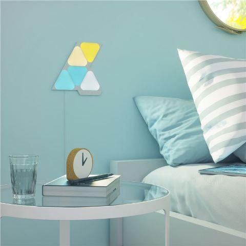 Nanoleaf Shapes Triangles Mini Starter Kit 5 LED Panela
