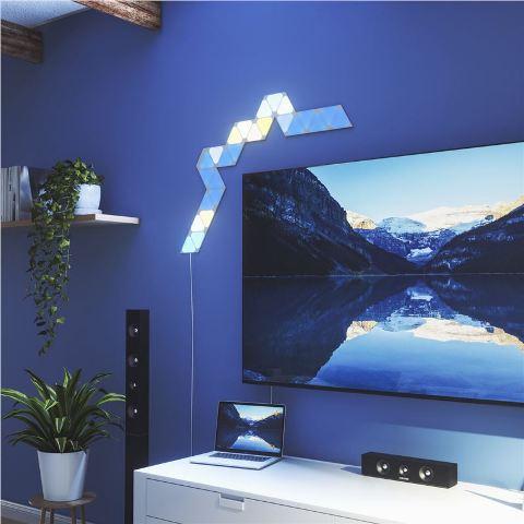 Nanoleaf Shapes Triangles Mini Starter Kit 5 LED Panela