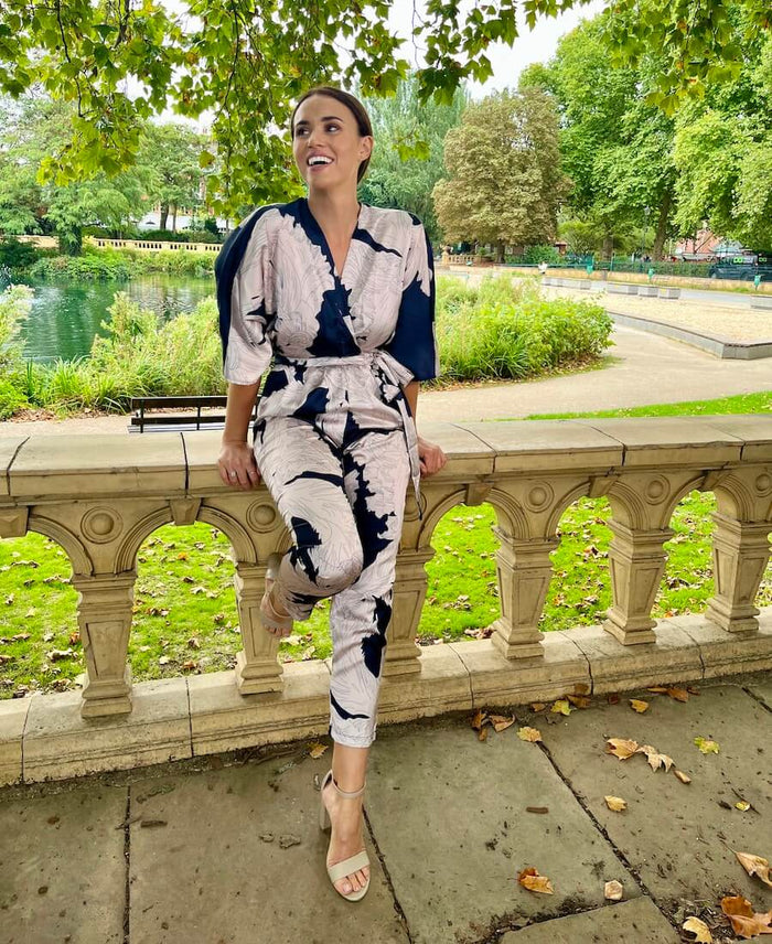 Navy Jumpsuit