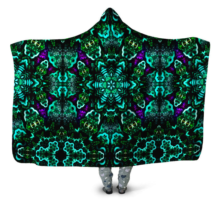 Neon Pop Hooded Blanket Jan Kruse Epic Hoodie