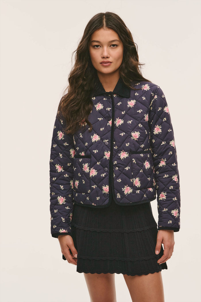 Norinda Floral Quilted Jacket