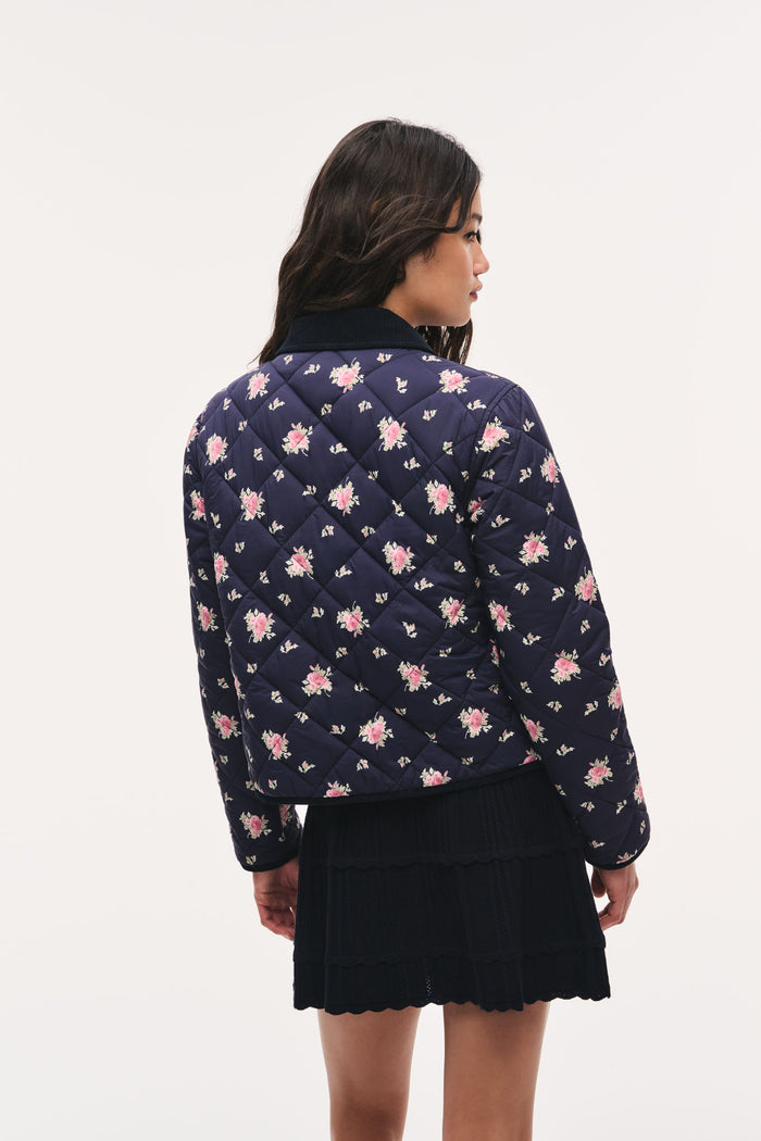 Norinda Floral Quilted Jacket