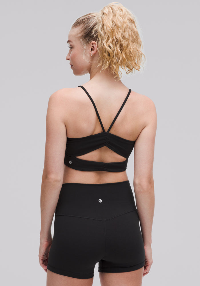 Nulu™ Ruched Scoop-Neck Bra | Light Support, A/B Cup