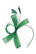Nyla Fascinator Emerald - Accessory - Morgan and Taylor