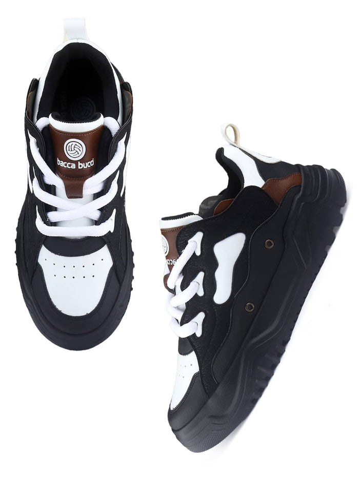 Bacca Bucci OG TerraForge Low-Top Series: Bold Street-Ready Sneakers with Signature Chunky Traction Sole