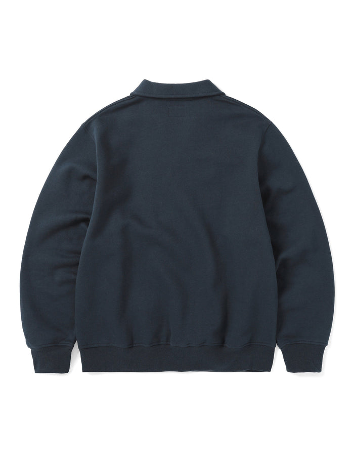 Open Collar Sweatshirt