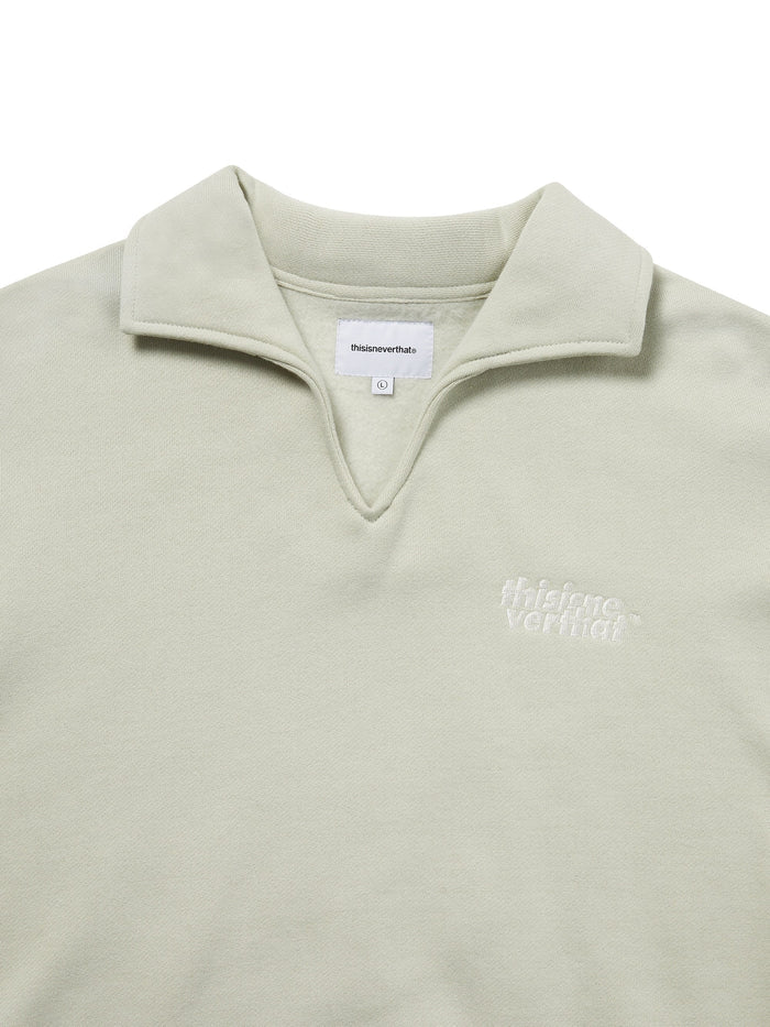 Open Collar Sweatshirt
