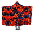 Orange and Black Geo Hooded Blanket Big Tex Funkadelic Epic Hoodie