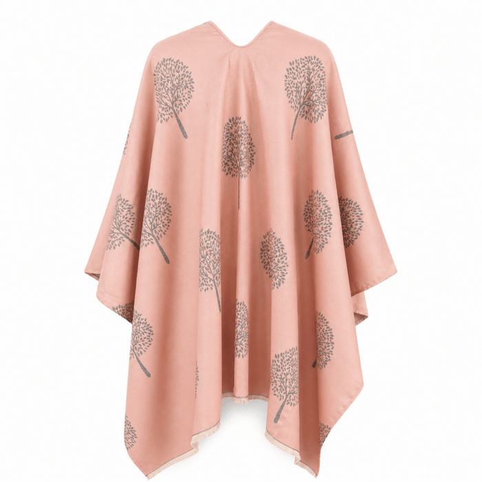 Original Tree Super Soft Cape - Dusky Pink - Heritage Of Scotland -