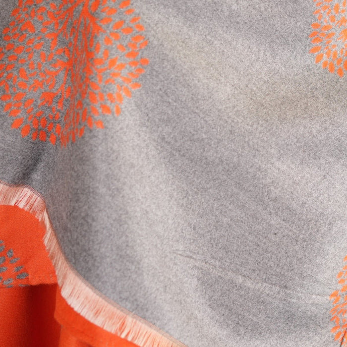 Original Tree Super Soft Cape - Heritage Of Scotland - ORANGE/GREY