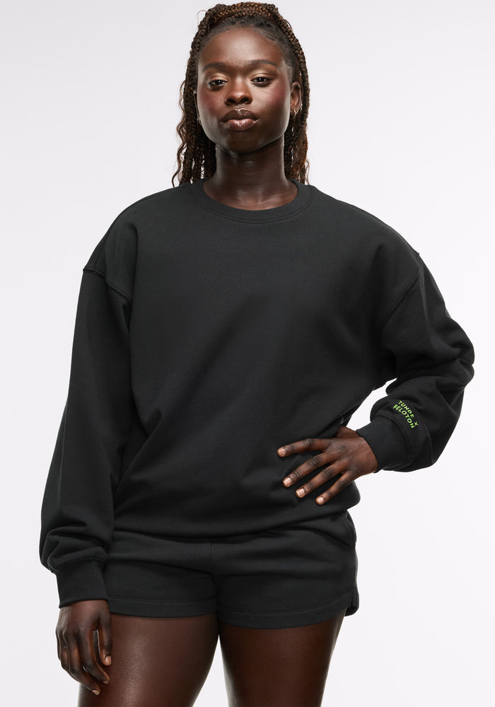 Oversized Crewneck Sweatshirt