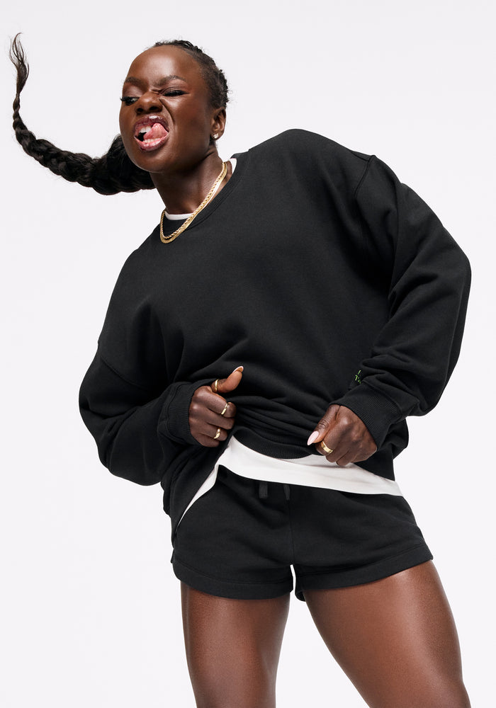 Oversized Crewneck Sweatshirt