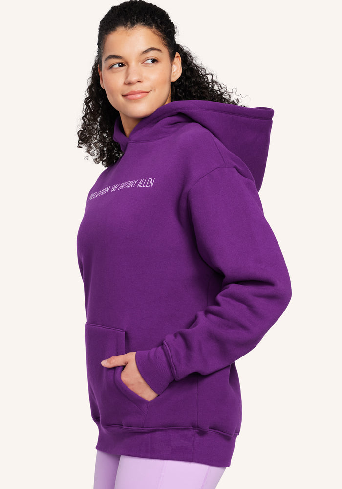 Peloton x Brittany Allen Unisex Butterfly Hoodie