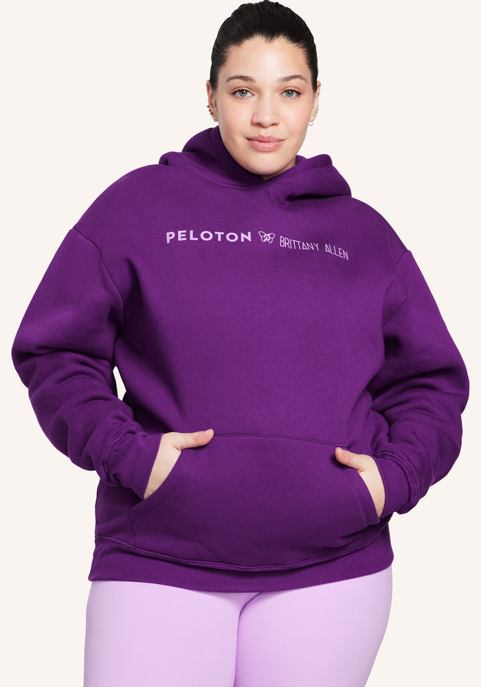 Peloton x Brittany Allen Unisex Butterfly Hoodie