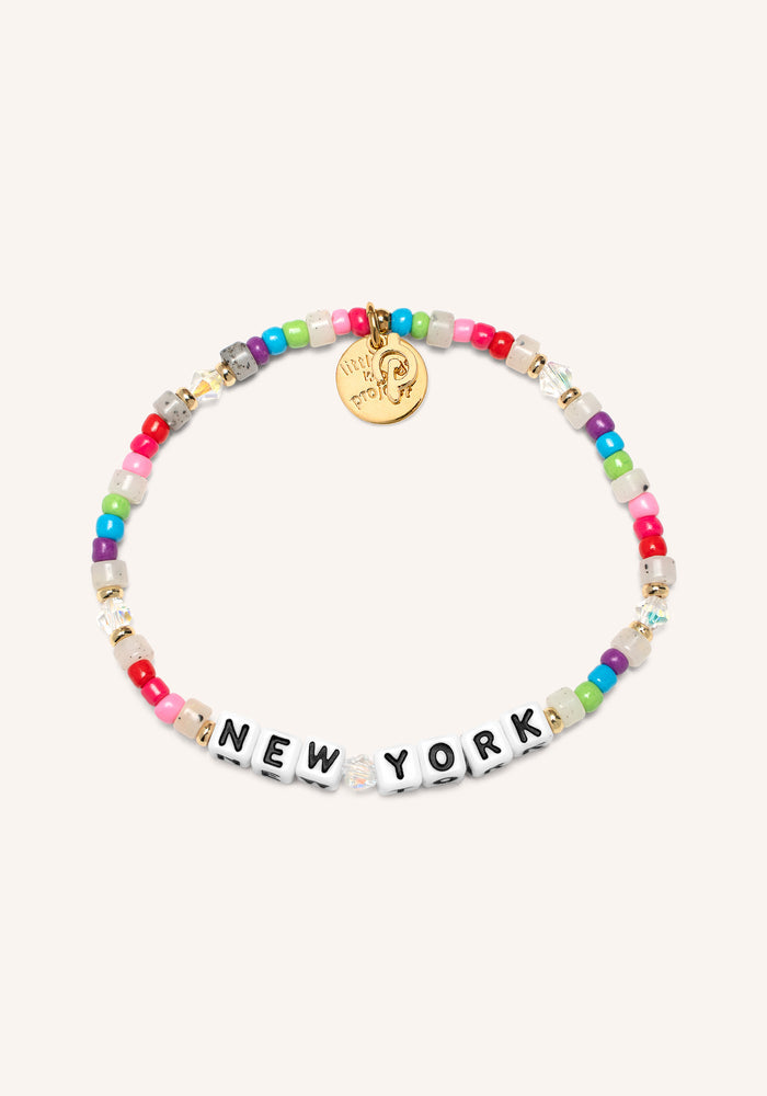 Peloton x Little Words Project New York Bracelet