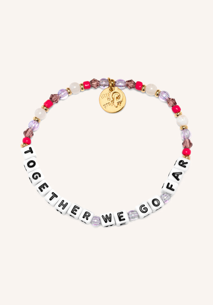 Peloton x Little Words Project Together We Go Far Bracelet