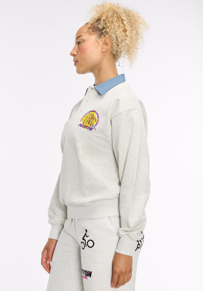 Peloton x STAYCOOL Association 3-Button Sweatshirt