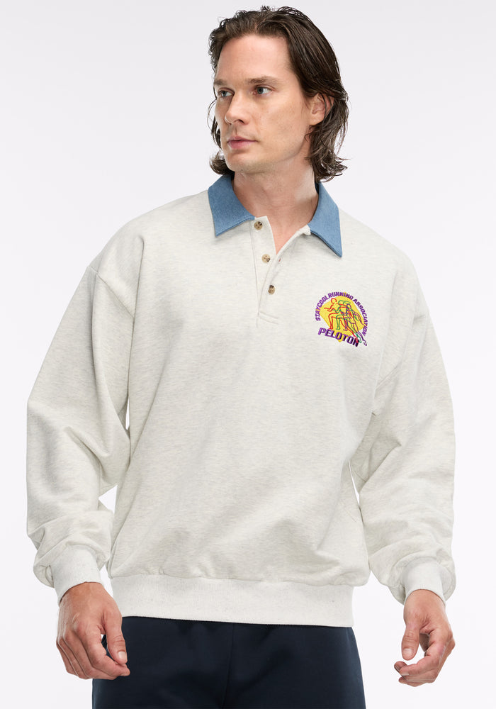 Peloton x STAYCOOL Association 3-Button Sweatshirt