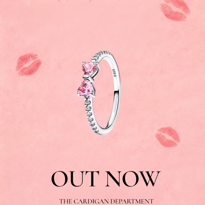 Pink Bow Ring