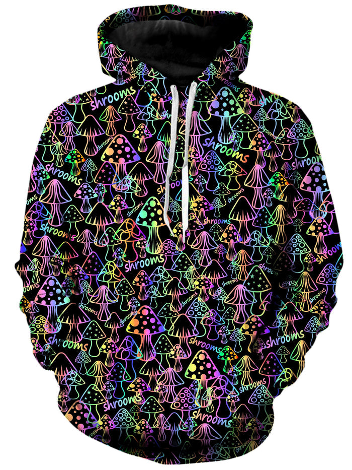 Psychedelic Shrooms Unisex Hoodie Sartoris Art Epic Hoodie