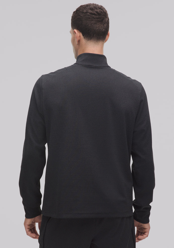 Reflective Knit Running Half Zip