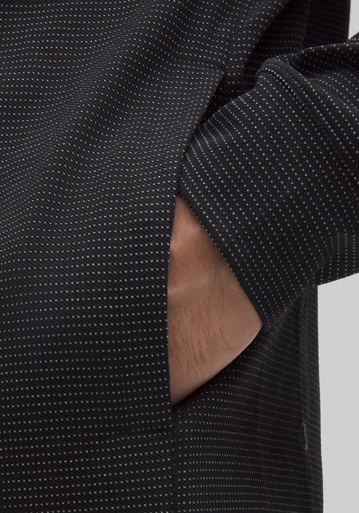 Reflective Knit Running Half Zip
