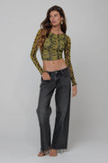 This is an image of Remi Top in Sorrento - RESA featuring a model wearing the dress