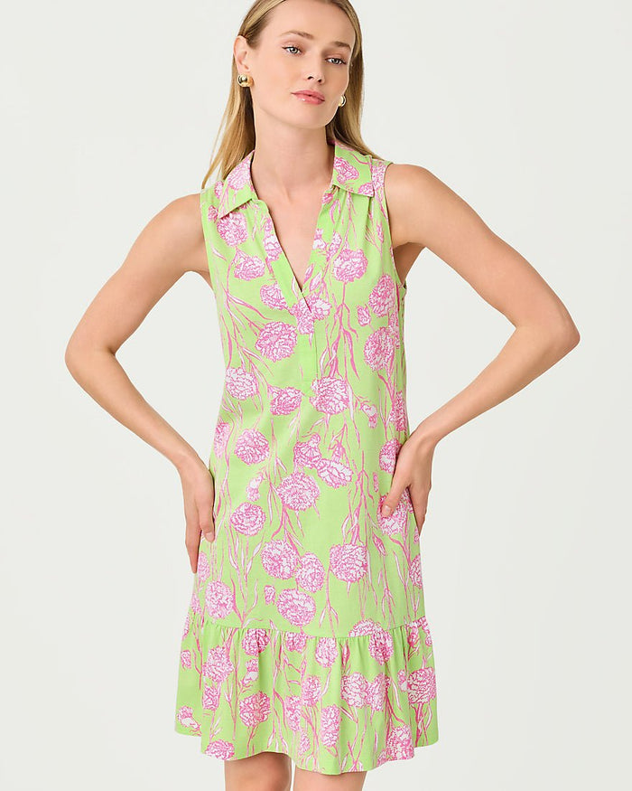 Lilly Pulitzer - Riegan Dress - Pistachio Macaron Alina