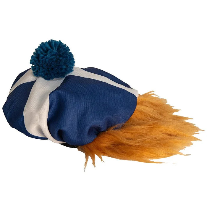 Saltire “See You Jimmy” Hat with Ginger Hair – Scotland - World Cup 2026 Fan Hat - Heritage Of Scotland -