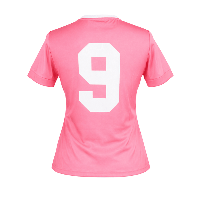 Scotland Pink Football Jersey – Lightweight Breathable Sports T-Shirt with Crest - Heritage Of Scotland - XS