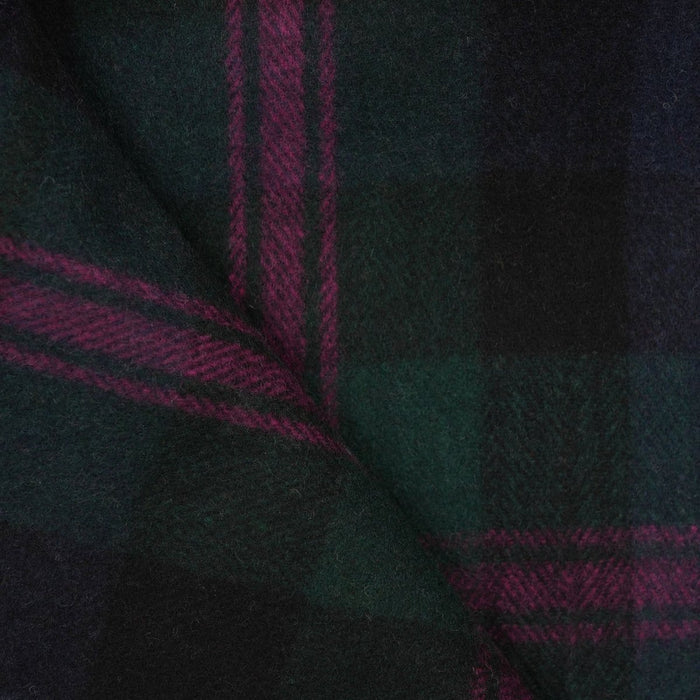 Scottish Highland Tartan Wool Blend Blanket Throw - BAIRD - Heritage Of Scotland -