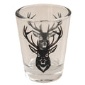 Scottish Stag Shot Glass – Versatile Glass Cup for Drinks, Kitchen & Home Use - Heritage Of Scotland -