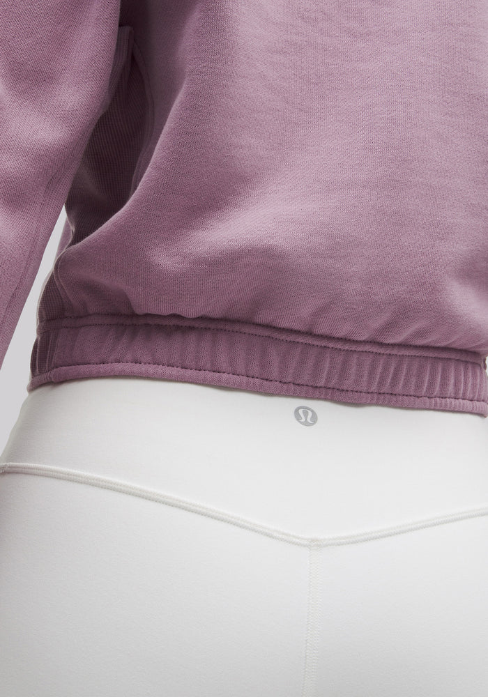Scuba Cropped Relaxed Crewneck