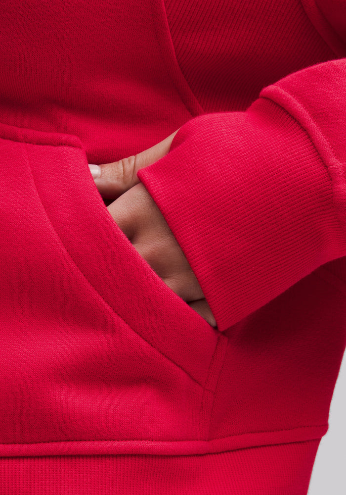 Scuba Oversized Half-Zip Hoodie