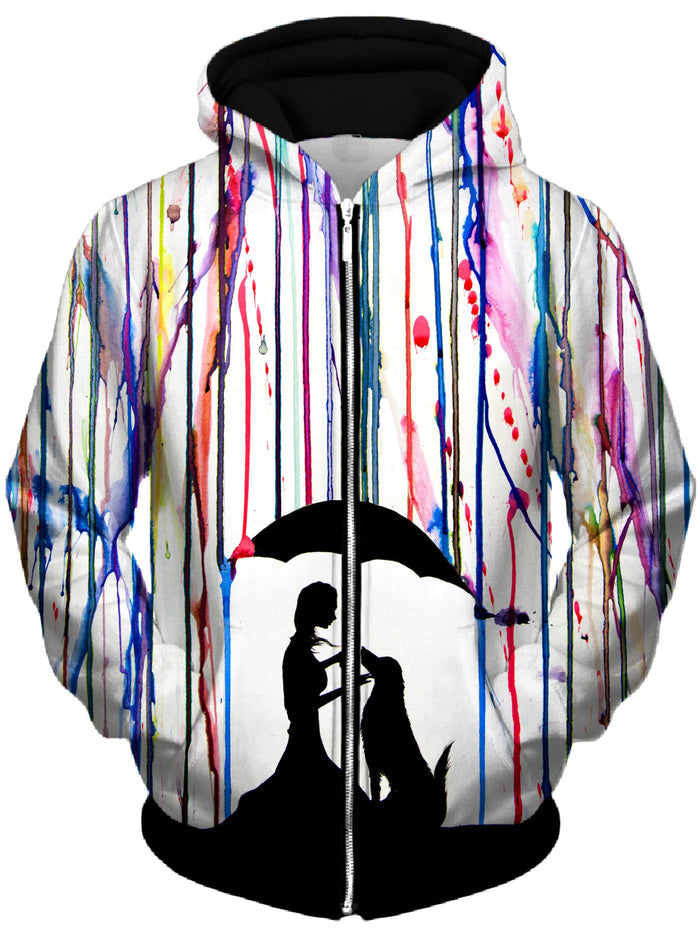 Sempre Unisex Zip-Up Hoodie Marc Allante Epic Hoodie