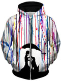 Sempre Unisex Zip-Up Hoodie Marc Allante Epic Hoodie