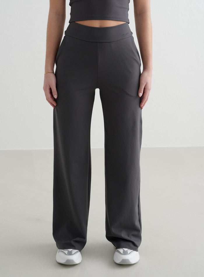 Shadow Grey Sense Wide Pants