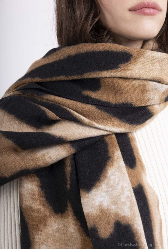 Shirley Scarf (Leopard Print)