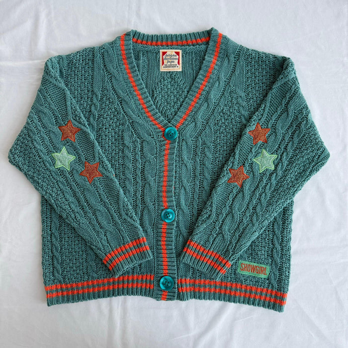 SHOWGIRL Star Cable Knit Cardigan ❤️‍🔥✨