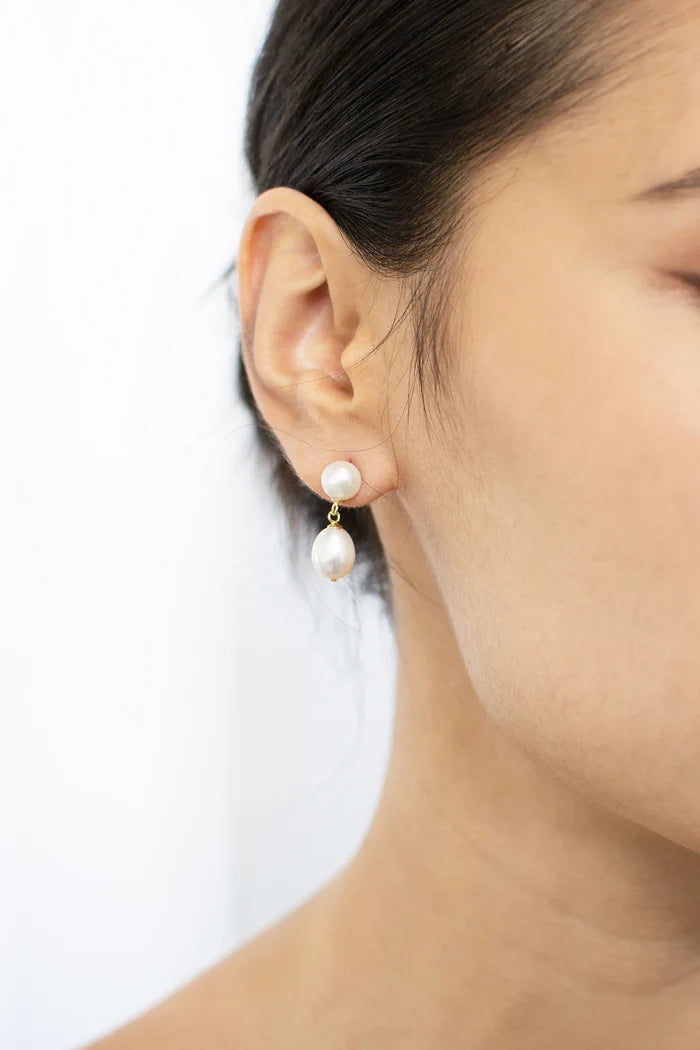 Sia Fresh Water Pearl Earring - Jewellery - Windsor Bridal Jewellery