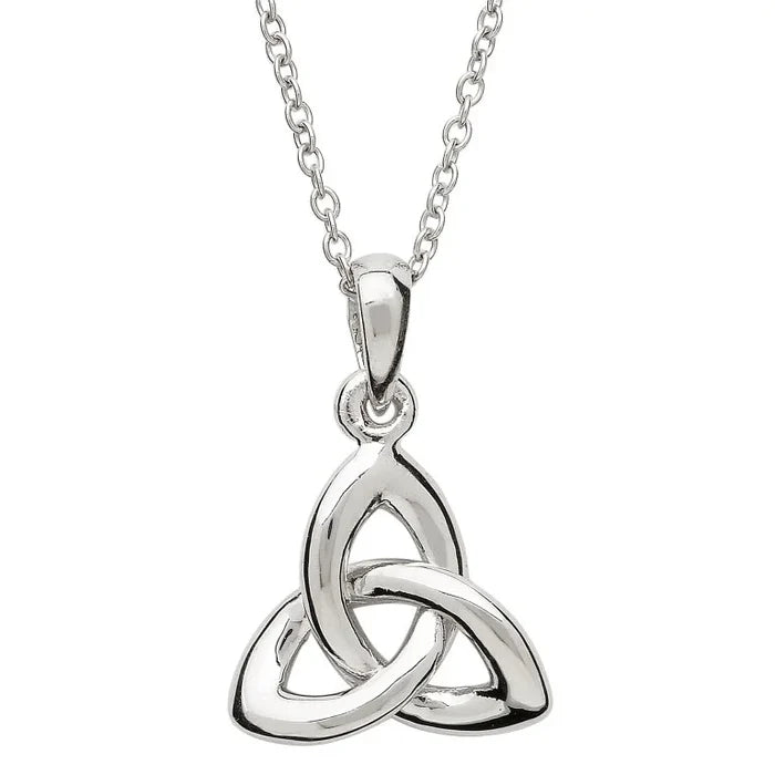 Silver Trinity Knot Necklace