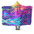 Skull Fam Purple Hooded Blanket Art Designs Works Epic Hoodie