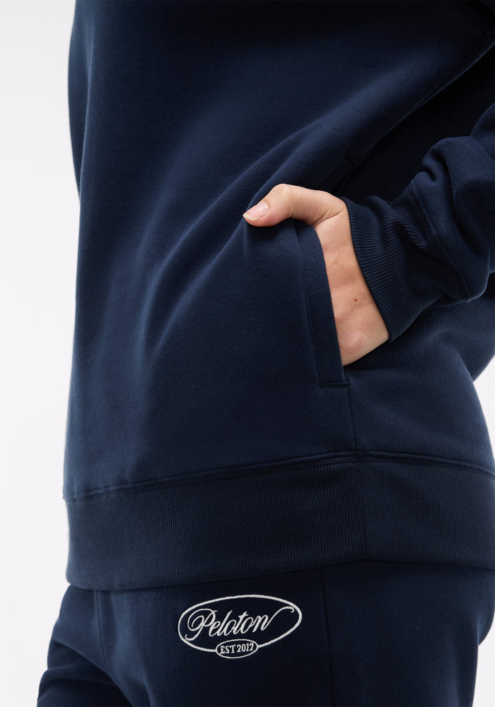 Soft Fleece Mock Neck Sweatshirt