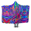 Sonic Blooming Hooded Blanket Psychedelic Pourhouse Epic Hoodie