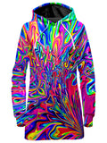 Sonic Blooming Hoodie Dress Psychedelic Pourhouse Epic Hoodie
