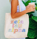 Sorority Canvas Tote Bags.